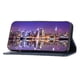 thumbnail image 3 of Funda Flip FOXDOCK para iPhone 12 , Estilo Billetera con Diseño Rombo, Correa de Mano y Soporte, Uso Diario, 3 of 5