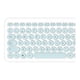 thumbnail image 3 of Teclado Ultra Delgado Para PC USB Blanco y Verde, 3 of 3
