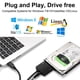 thumbnail image 3 of Cable conversor de disco duro externo con adaptador SATA a USB 3.0, 3 of 9