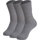 thumbnail image 3 of Calcetines deportivos de algodón para mujer, fabricados en Estados Unidos, con costuras lisas en la puntera (3 pares), 3 of 6