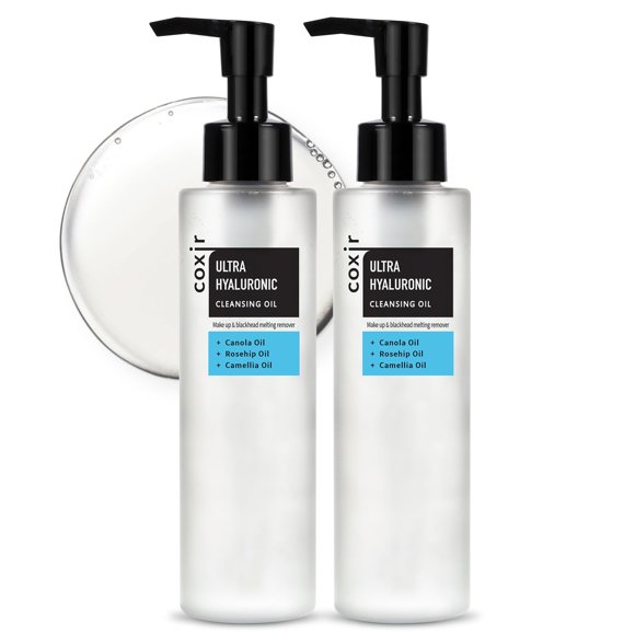 Limpiador facial coxir ACEITE LIMPIADOR ULTRA HIALURÓNICO 150 ml x2