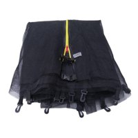 Magideal - Red Para Trampolín, Protección Envolvente, Caja Fuerte Para Interiores Y Exteriores Para Niños, Red Segura Resistente Al Desgaste Para Marcos Redondos 6 Pies Para 6 Postes