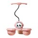 thumbnail image 5 of Pelota Saltarina Con Asa, Accesorios Divertidos, Juguete Para Juegos En Casa O Jardín De Infancia, Rosa, 5 of 5