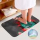thumbnail image 4 of Gianluigi Donnarumma Juego de 3 alfombras de baño de coral fleece: tapete de baño + alfombra de inodoro en forma de U + funda de tapa de inodoro en forma de O, 4 of 6