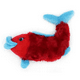 thumbnail image 1 of Peluche Para Perros Juguete Forma Pez Rojo, 1 of 1