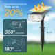 thumbnail image 2 of Focos solares Linkind StarRay IP67 impermeables, paquete de 2, 2 of 7