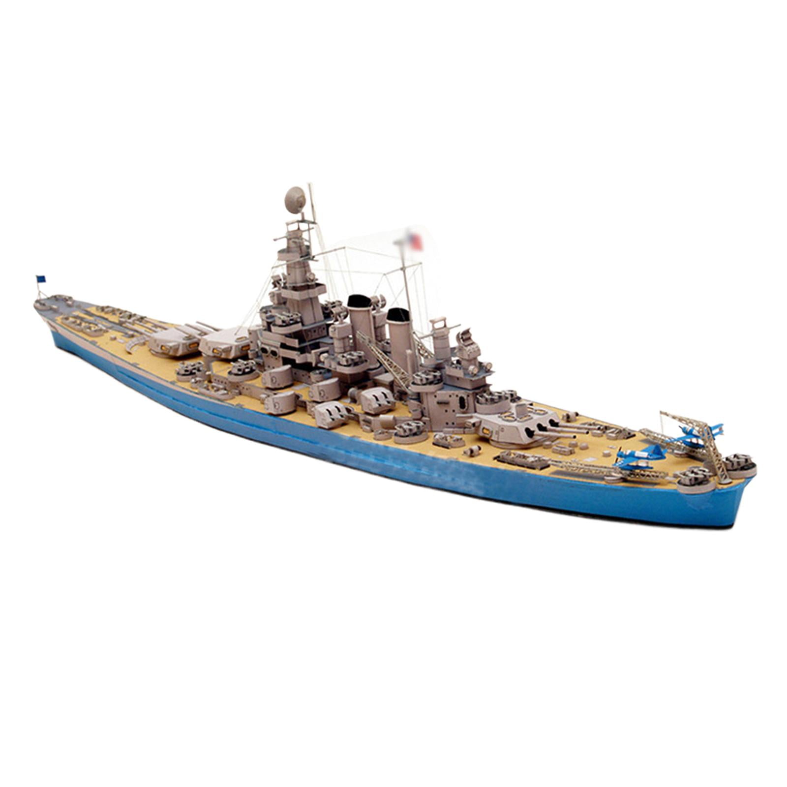 Magideal - Modelo De Simulación Diy Manualidades Rompecabezas 1/400 Modelo Kits De Construcción Modelo De Barco Para Decoración Adornos Coleccionables