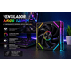 thumbnail image 3 of Ventilador Gabinete Pc Argb 120mm Silencioso Alto Flujo De Aire Iluminación Rgb Compatible Gaming Cooler Fan Refrigeración Eficiente Para Computador Escritorio, 3 of 4