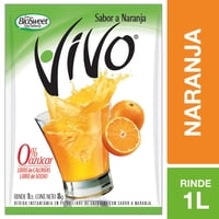 Jugo En Polvo Naranja Sobre 8 G Vivo