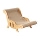 thumbnail image 4 of Silla de Sisal para , Cama para Gatos, Mueble de Descanso , 32 Cm X 53 Cm X 31 32 cm x 53 cm x 31 cm, 4 of 5