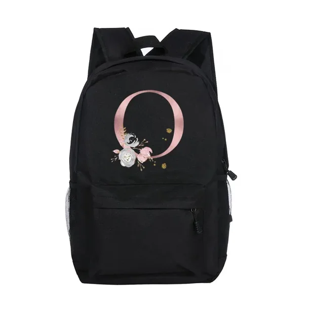 Personalized Girls School Bags Custom Letter with Name Print Backpack Kindergarten Children Schoolbag Teenage Kids Daypack Gifts