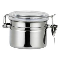 Bothyi - Tanque De Almacenamiento Sellado De Granos De Café Para El Hogar, Almacenamiento De Granos De Café, 500Ml