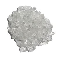 Cristal Para Fogatas Hiland, Transparente Como El Hielo, 4,5 Kg, Temperatura Extrema