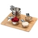 thumbnail image 4 of Juego de tazas medidoras Hudson Essentials de acero inoxidable, 6 piezas, 4 of 8