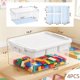 thumbnail image 2 of Caja de Almacenamiento Citylife 43 cm 17 qt Pack de 4 con Tapa Construible, 2 of 9