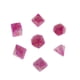 thumbnail image 3 of 7pcs Dados Poliédricos D4 D6 D8 D10 D12 D20 Para DnD RPG Games Rose White, 3 of 5