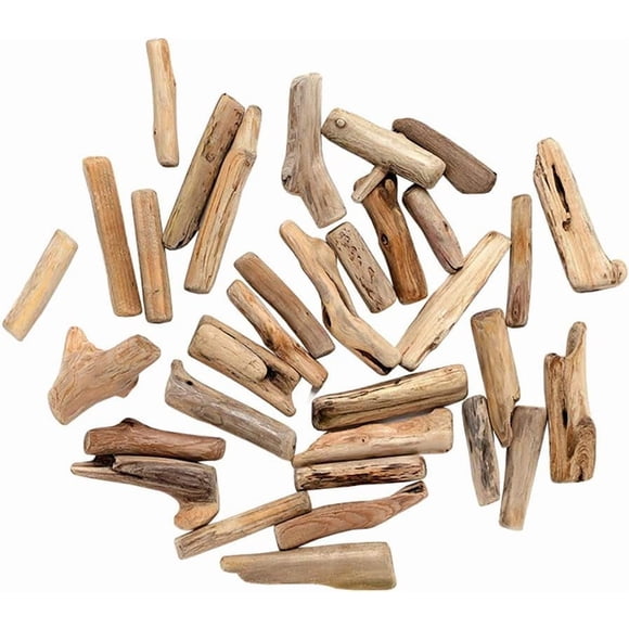 Suministros Para Manualidades Rodajas Naturales De Madera Flotante