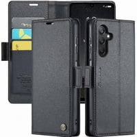 Caseme Tipo Cartera Samsung Galaxy A25 5G Con Cierre Magnético, Rfid, Tarjetero, Soporte, Carga Inalámbrica