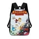 thumbnail image 1 of Rayman-theme Backpack, Campus style schoolbag Bookbag with Adjustable Shoulder Straps And Large Zip Compartment, Unisex Travel Bags., 1 of 6