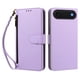 thumbnail image 1 of Funda Tipo Billetera para iphone17 Air con Soporte y Bolsillo con Cierre Morado, 1 of 1