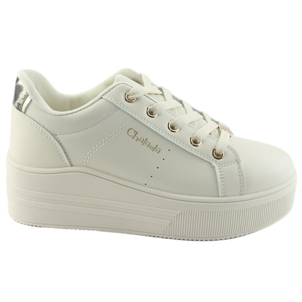 Zapatilla Chalada Mujer Memphi-2 Beige Urbano