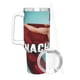 thumbnail image 3 of Vaso Aislado Desmarcar Nacho Libre Acero Inoxidable 40 Oz, 3 of 6