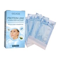 Magideal - 60X De Proteína Facial Para Mujeres Estiramiento Facial Relleno Facial Reafirmante De Arrugas De Absorbibles Suero Facial Atención