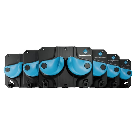 Soporte de pared para esquí y snowboard Gravity Grabber Ultimate, paquete de 6