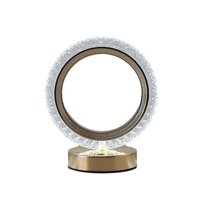 Genérico - Lampara Mesa Aro Led Elegante Compacto Moderna Lau