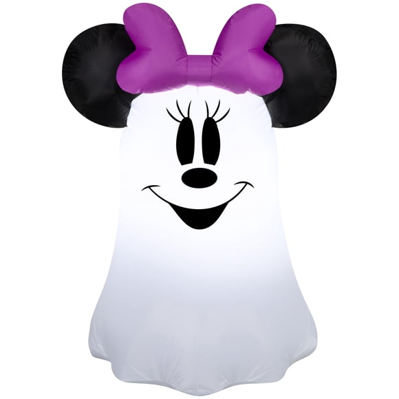 Gema inflable de Minnie Ghost Disney para Halloween, 107 cm de altura