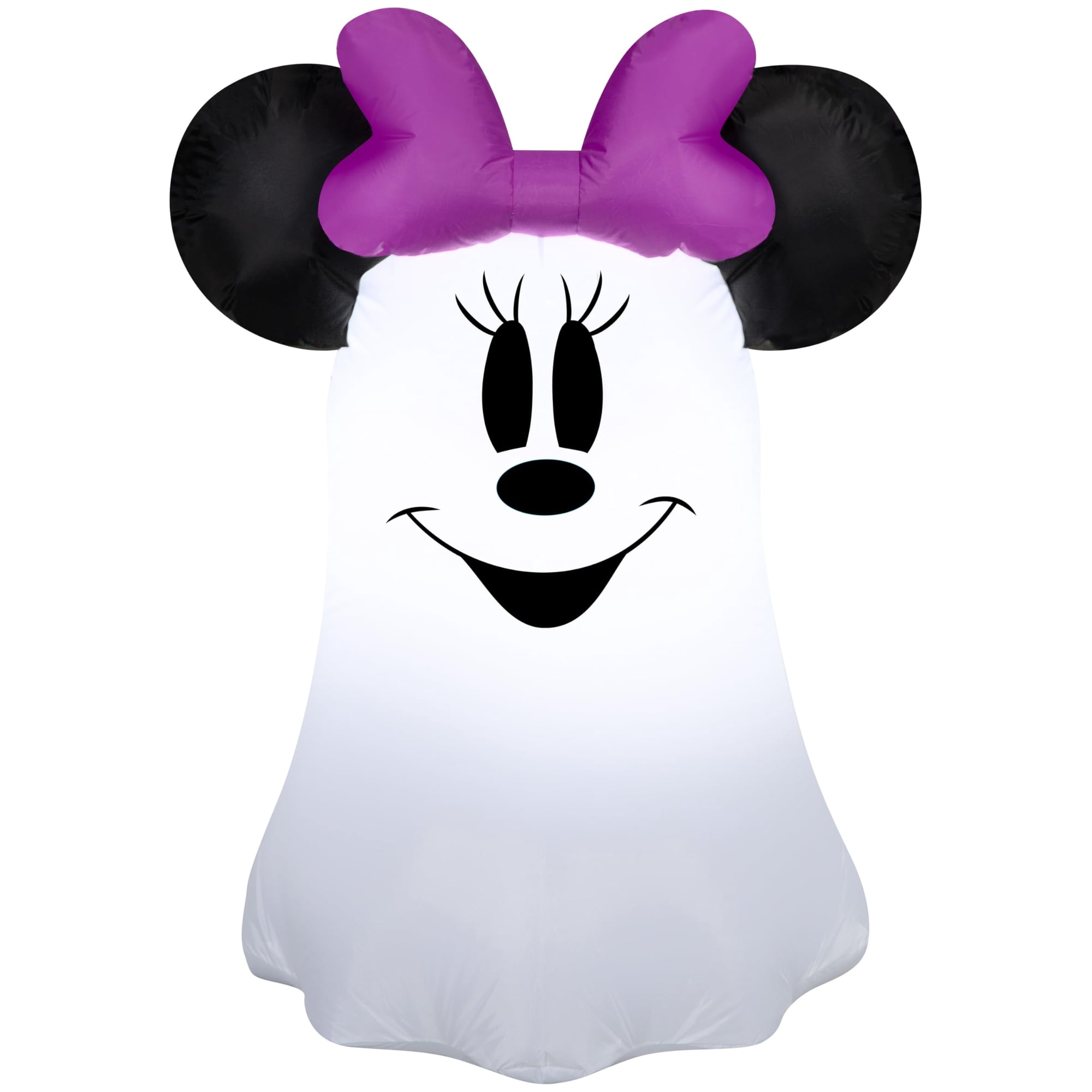 Gemmy - Gema Inflable De Minnie Ghost Disney Para Halloween, 107 Cm De Altura