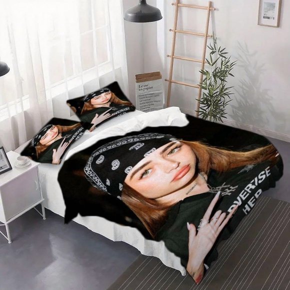 3pcs Nicki Nicole Patterned Duvet Cover Set - Bedding Set Suitable for Bedrooms And Guest Rooms. Soft And Comfortable Duvet Cover a Perfect Gift for Family And Friends.