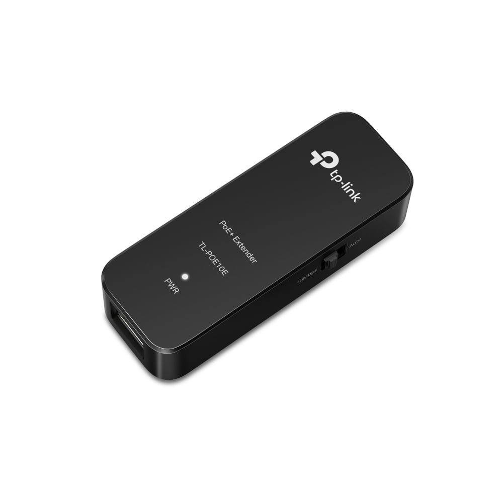 Tp-link - Adaptador Extensor Poe+ Fast Ethernet Tl-poe10e Hasta 250m