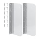 thumbnail image 5 of 2 Protectores Laterales De Acero Inoxidable Contra Salpicaduras Para Lavabo De Baño, 5 of 5