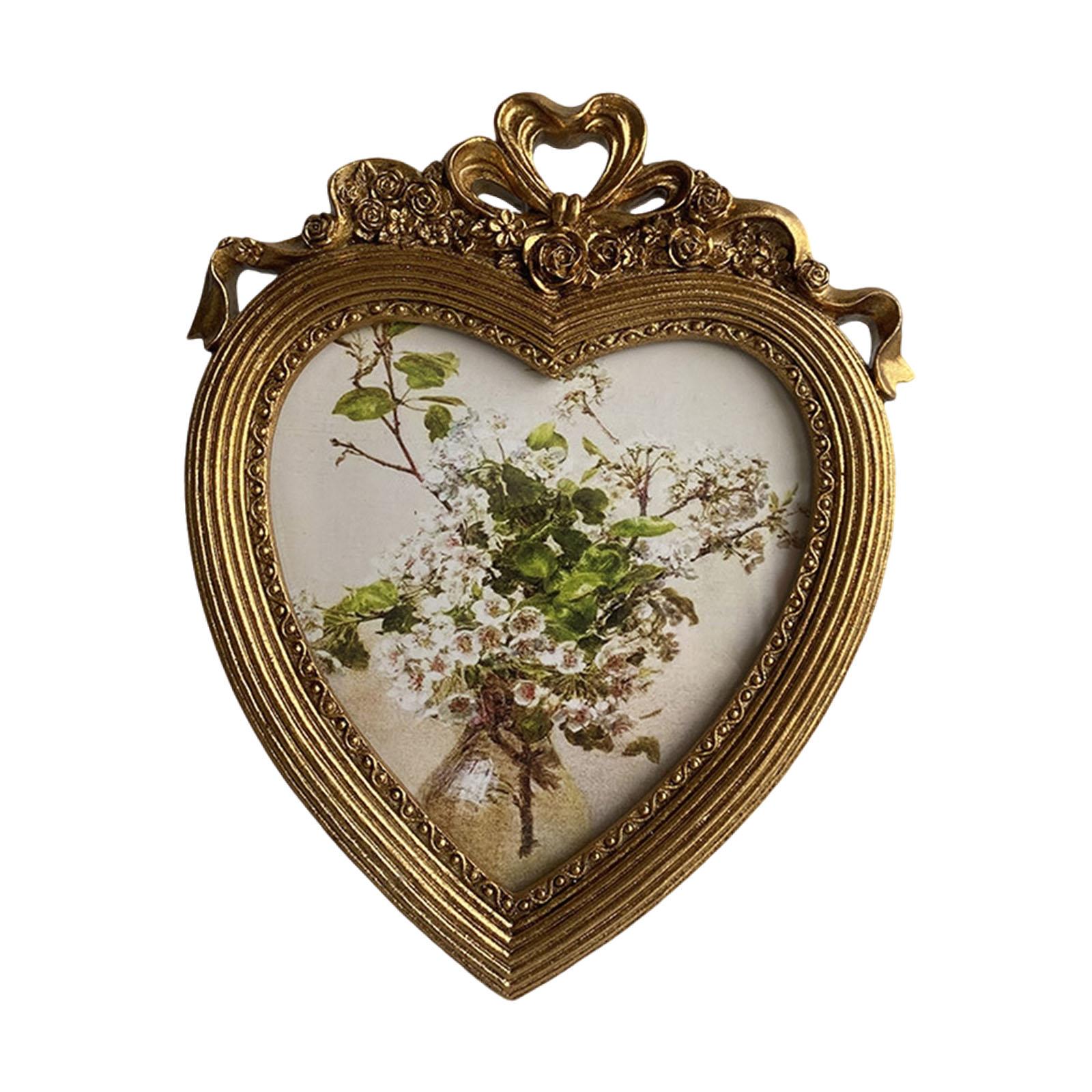 Bothyi - Marco De Fotos Vintage De Resina, Marco De Fotos Retro Para Mesa, Dormitorio, Colgante De Pared