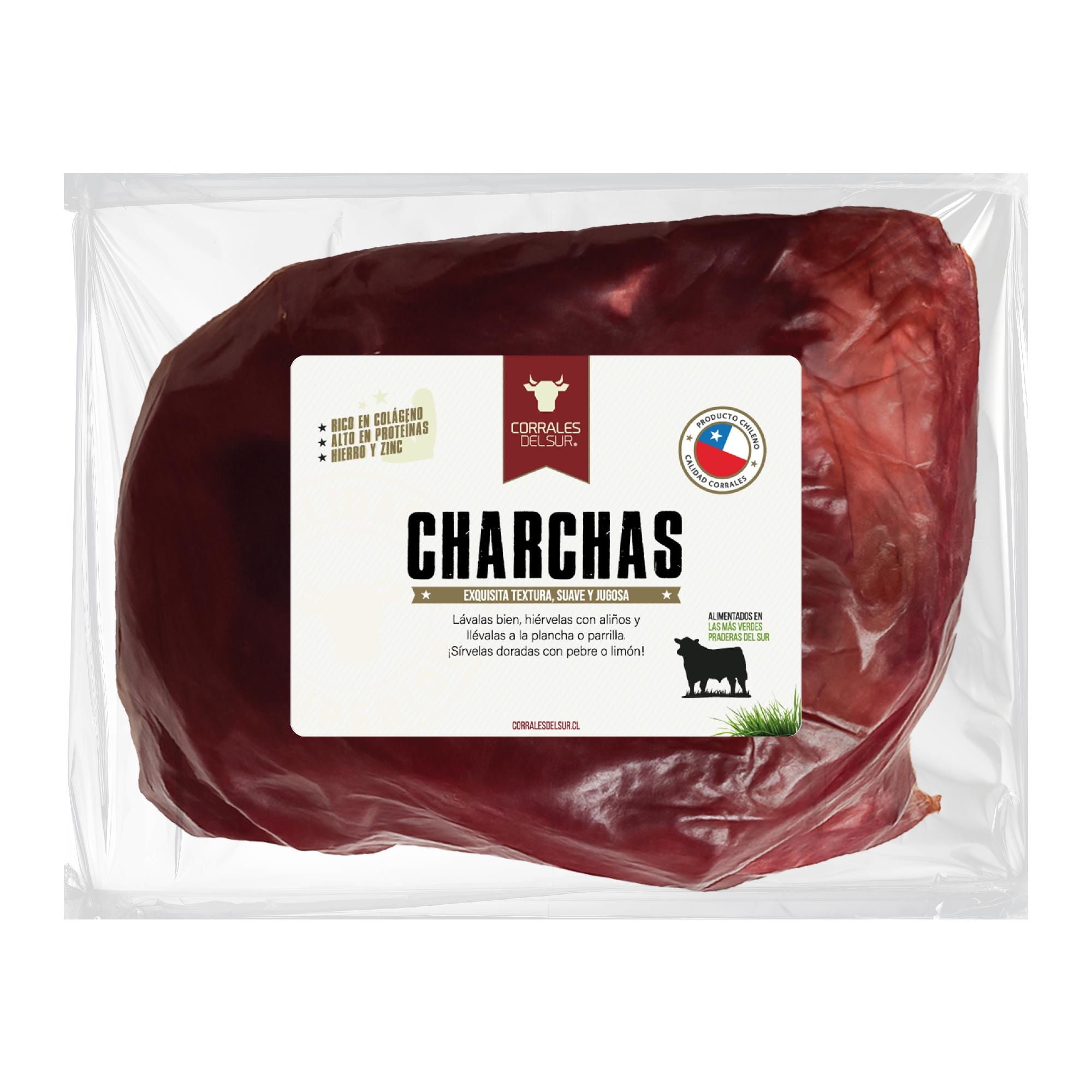 Carne De Vacuno Charcha 500 g Corrales Del Sur