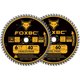 thumbnail image 1 of Disco sierra circular FOXBC 165 mm 40T y 60T, 2 hojas, 1 of 3