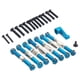 thumbnail image 5 of Repuestos De Varilla De Tracción RC Para Wltoys 144010 1/14 Accesorios De Bricolaje Azul, 5 of 5