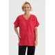 thumbnail image 1 of Polera Mujer Lisa Abotonada Fucsia, 1 of 4
