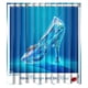 thumbnail image 1 of Cortina de ducha con diseño de Cenicienta y zapatos de cristal, con ganchos, tamaño 66 x 72 pulgadas, 1 of 3