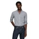 thumbnail image 1 of Camisa Tommy Hilfiger de popelina micro a cuadros, corte regular, para hombre, 1 of 3