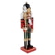 thumbnail image 2 of 25cm Cascanueces De Madera Solider Figuras Modelo Marioneta Juguete Decoración Para El Hogar Style3, 2 of 5