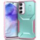 thumbnail image 1 of Funda Resistente para Samsung Galaxy A55 5G con Tapa Deslizante y Protección Militar Verde, 1 of 6