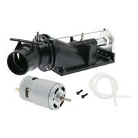Magideal - Propulsor De Pulverización De Motor De Reacción Rc De 40Mm Con Motor, Piezas De Bricolaje De Barco Modelo De Control Remoto Negro