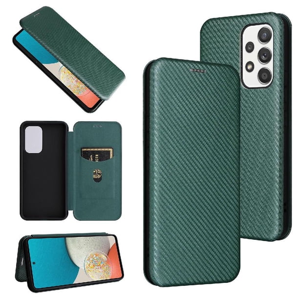 Funda Flip para FOXDOCK Samsung Galaxy A53 5G - Funda magnética de negocios, funda protectora delgada