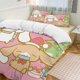 thumbnail image 1 of Cinnamoroll Quilt Set Thicken Soft 3 Pieces Bedding Set All Season Duvet Cove with 2 Pillowcases for Adult Women Girls Teens Home Room Decor, 1 of 5
