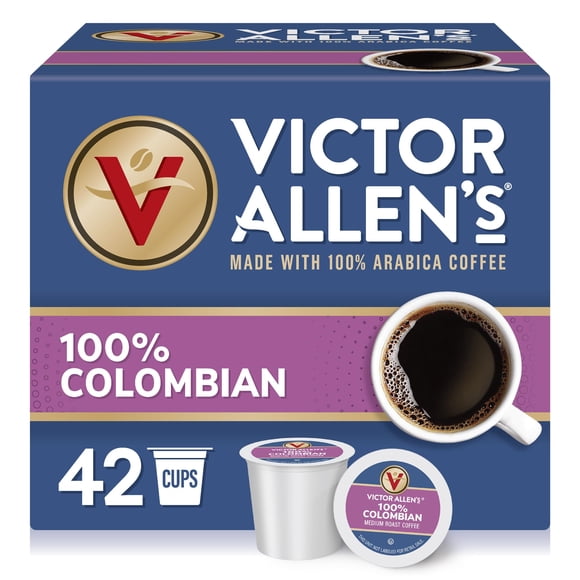 Café Victor Allen's 100% Colombiano Tostado Medio 42 Cápsulas
