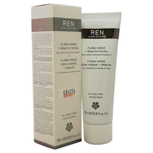 Ren - Enjuague Rápido Facial De 1 Minuto De Para Unisex - Enjuague De 2.5 Oz