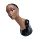 thumbnail image 1 of Maniquí Femenino Modelo De Cabeza De Maniquí Peluca Joyería Gafas Soporte De Exhibición Negro, 1 of 5