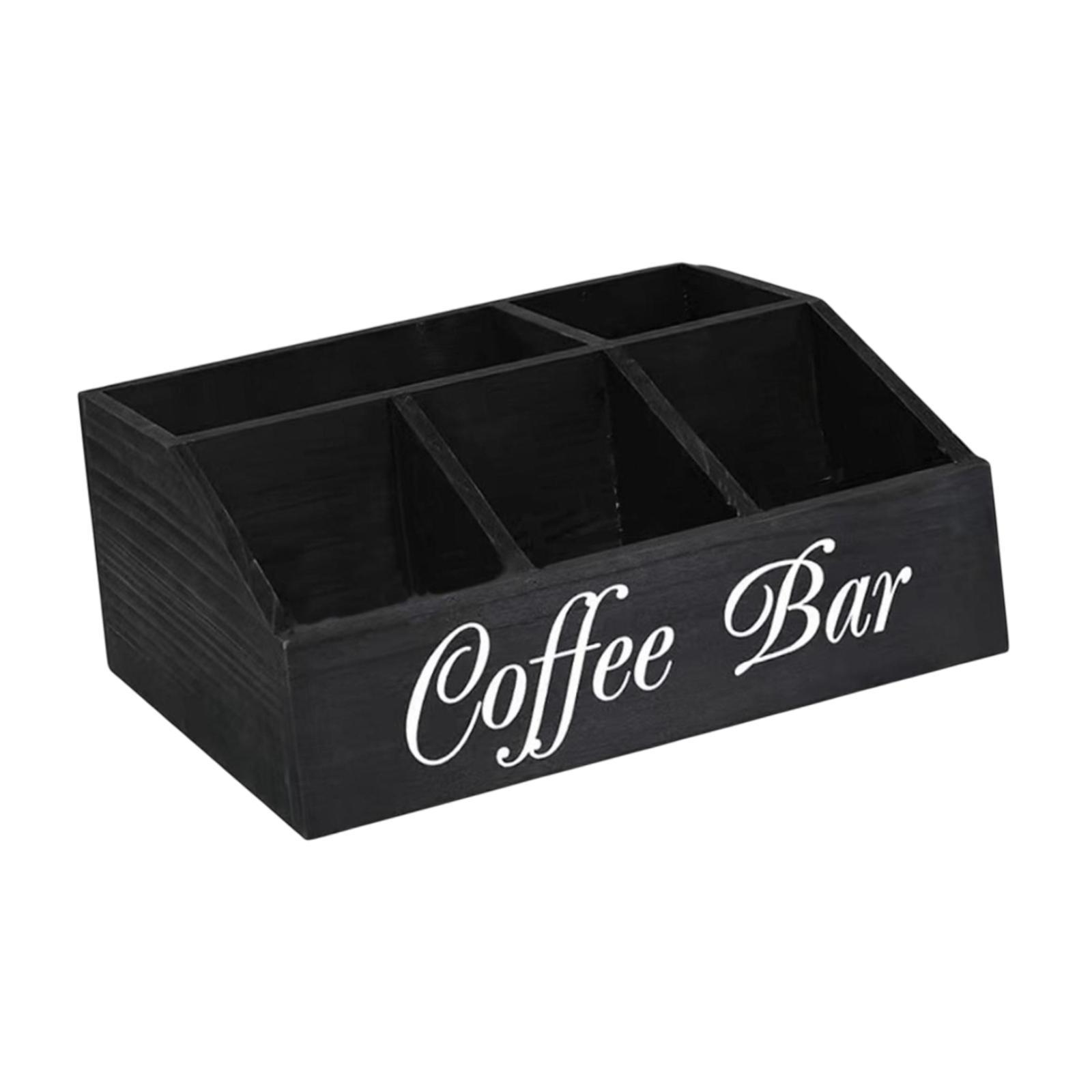 Magideal - Soporte Para Cápsulas De Café, Organizador De Estación De Café, Ahorro De Espacio Para Mostrador, Organizador De Cápsulas De Café Para Fiesta En Casa Medio